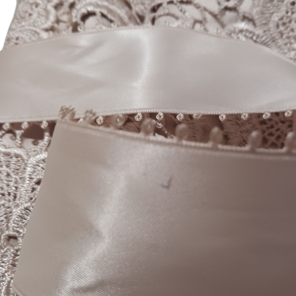 Adrianna Papell Lace Strapless Cocktail Sheath Dress - Picture 14 of 14